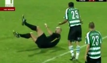 Bulgarian Soccer Player Suspended 6 Games for Body Checking Referee (Video)