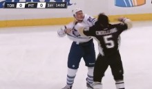 Last Night We Saw Another Epic Hockey Fight Between Colton Orr and Deryk Engelland (Video)