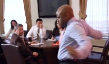 Here’s the Mayor of Denver Performing Ray Lewis’s Famous Celebration Dance (Video)