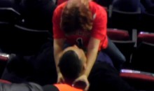 Drunk Bulls Fan Performs Lap Dance on Boyfriend During the Game (Video)