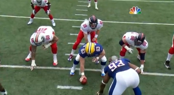 jeff saturday snap to peyton manning