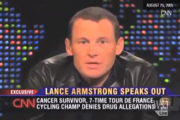 lance armstrong doping denials