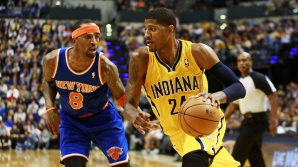 paul george vs knicks