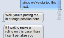 Roger Goodell's Text Message to Ray Lewis Regarding Deer-Antler Spray (Parody)