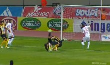 Moroccan Goalie Smacks Head on Turf, Loses Consciousness, Swallows Tongue, Nearly Dies (Video)