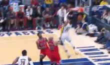 Paul George Put Together His Own Highlight Reel Against the Bulls Last Night (Videos)