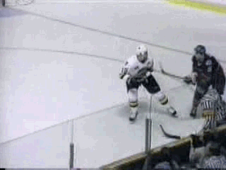 check breaks glass - hockey hit body check gifs
