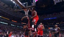 Jimmy Butler Posterized Chris Bosh (Video)