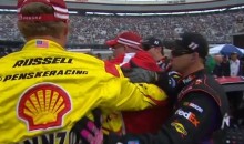 NASCAR Fight: Joey Logano Confronted Denny Hamlin After the Ford City 500 at Bristol (Video)