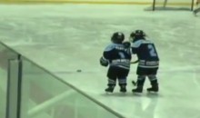 Inspirational Video: Youth Hockey Player Helps Teammate with Special Needs Score a Goal (Video)