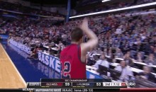 Ole Miss Guard Marshall Henderson Gives Florida Fans the Gator Chomp (GIF)