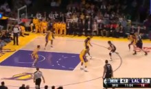 Ricky Rubio Crosses Over Kobe Bryant, Produced Several Highlights Vs. Lakers (Videos)