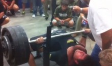 Watch a Texas High School Senior Bench Press 700 Pounds (Video)