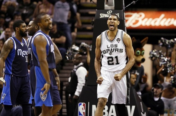 tim duncan vs mavs