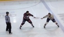 Behold the Most Pathetic Attempt at a Hockey Fight of All-Time (Video)