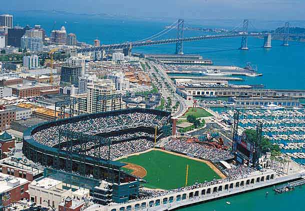 AT&T Park - best MLB stadiums 2013
