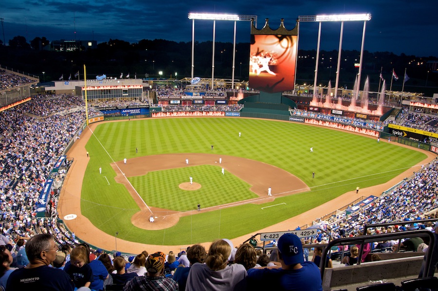 Kauffman Stadium - best MLB stadiums 2013
