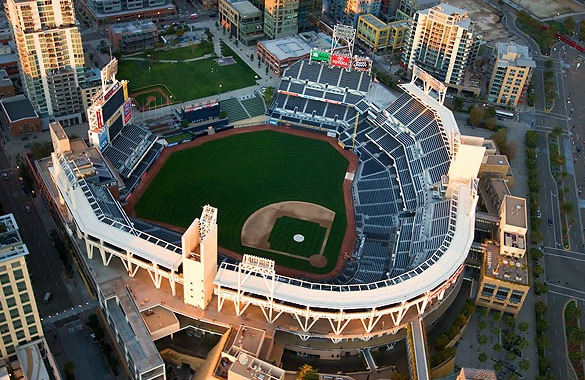 Petco Field, Downtown San Diego, California.