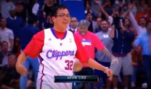 Clippers Fan Hits Half-Court Shot to Win a Car (Video)