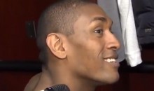 Metta World Peace Is a Big Right Said Fred Fan, Obviously (Video)