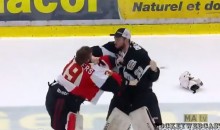 QMJHL Playoff Game Ends in Massive Bench-Clearing Brawl (Video)
