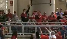 Reds Fan Catches Home Run Ball in One Hand While Holding Infant in the Other (Video)