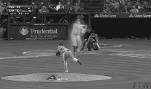Watch Yu Darvish Strike Out Babe Ruth and Other GIFs of Baseball Legends vs. Current All-Stars