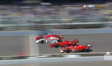 There Was a Four-Wide Photo Finish at the Indy Lights Race in Indianapolis Today (Video)