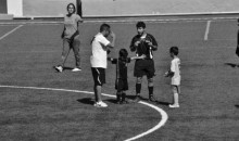 Viral Photo: Kid Steps in to Break Up Argument Between Coach and Referee
