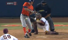 College Baseball Player Takes 70 MPH Slider to the Groin (Video)