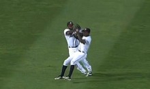Communication Failure Between B.J. Upton and Little Bro Justin Leads to Outfield Collision (Video)