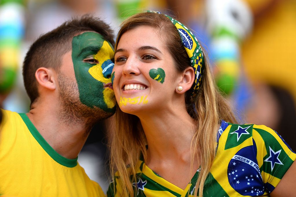 1 brazil 3 - hottest fans 2014 fifa world cup