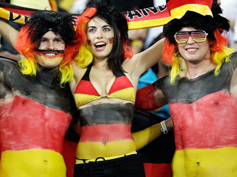 10 germany 2 - hottest fans 2014 fifa world cup