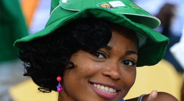 31 nigeria 1 - hottest fans 2014 fifa world cup