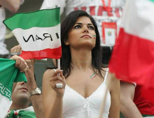 6 iran 1 - hottest fans 2014 fifa world cup