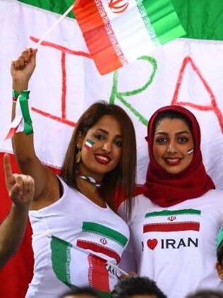 6 iran 2 - hottest fans 2014 fifa world cup