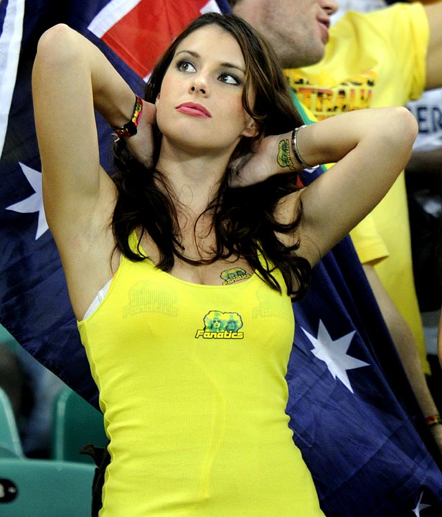 8 australia 1 - hottest fans 2014 fifa world cup