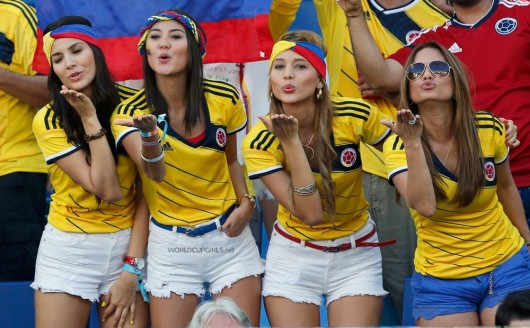 Total Pro Sports More Sexy Girls Spotted At The World Cup On Tuesday