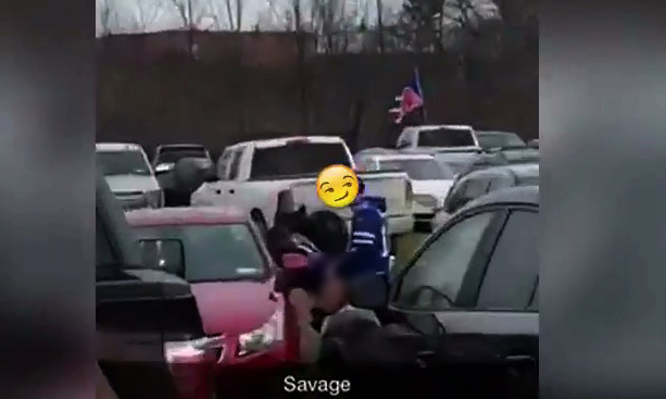 Total Pro Sports Bills Fans Getting It On Between Cars After The Game