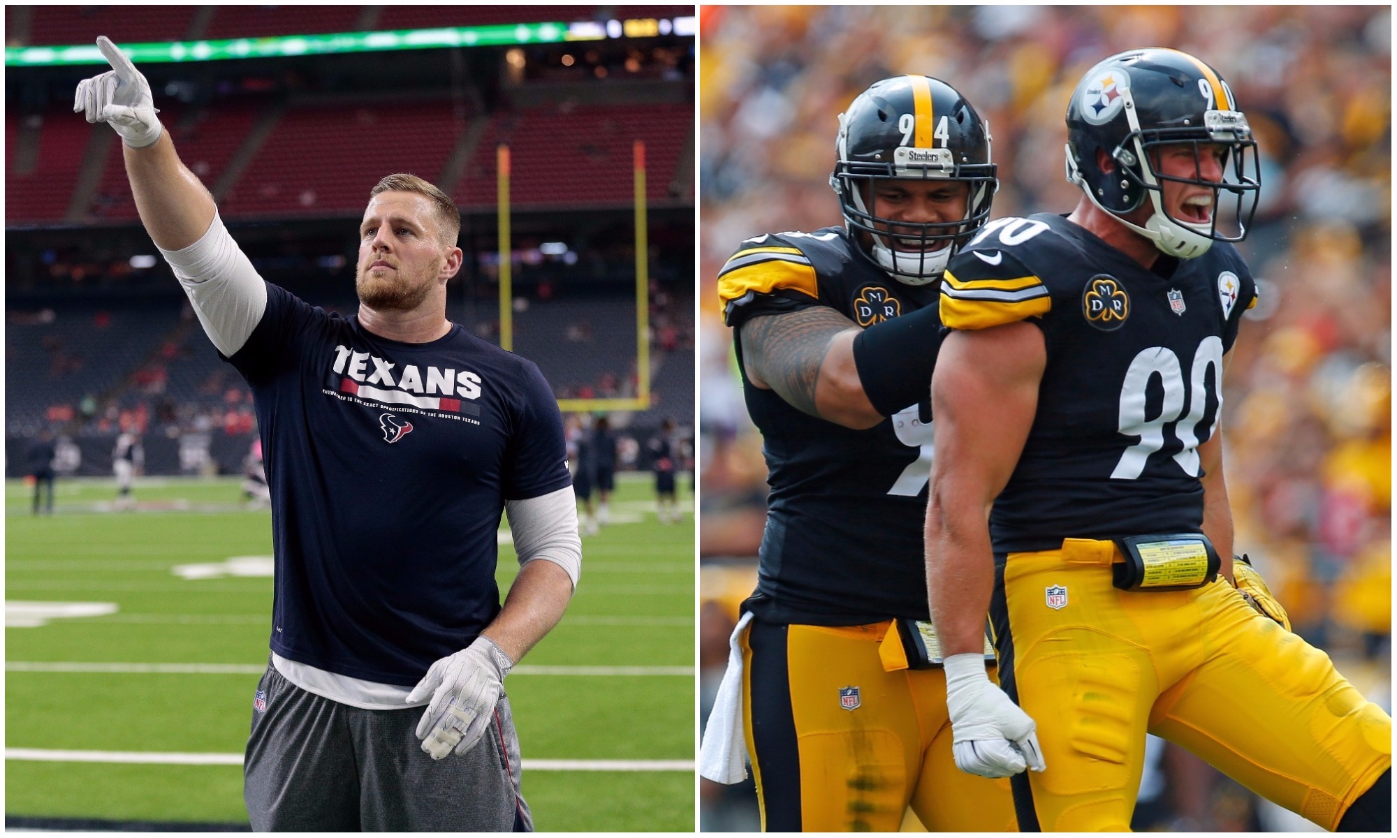 Total Pro Sports J.J. Watt And Brother T.J. Share Hilarious Thanksgiving Day Text ...