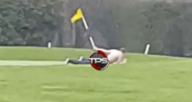 Shocked golfers spot topless man having sex with 9th 