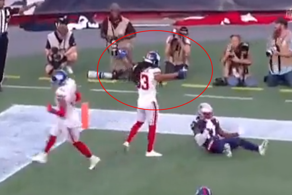 Giants CB Aaron Robinson Got Called For The Worst Taunting Penalty of The Preseason So Far 