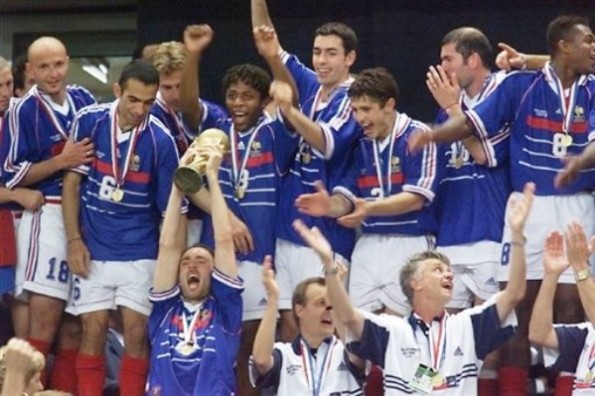 This Day In Sports History (July 12th) - France Men's Soccer Team