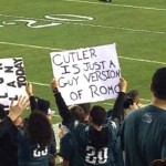cutler is a guy version of romo sign