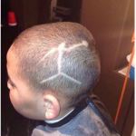 nike air jordan jumpman logo hair cut