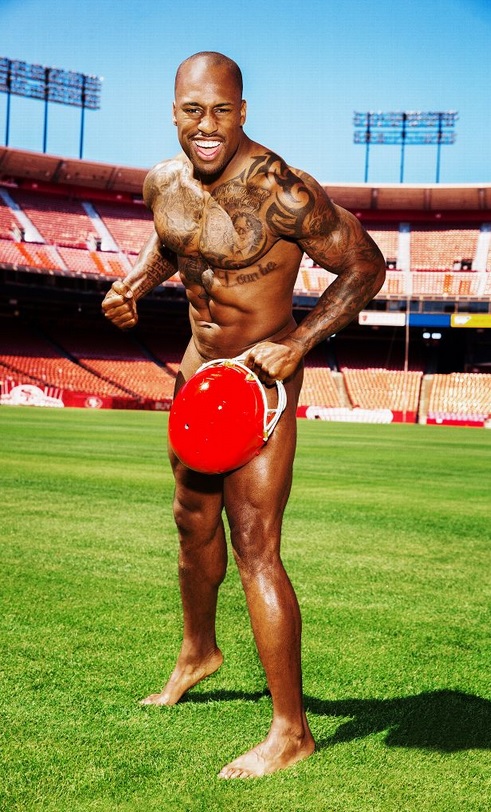 Yasiel Puig from Athletes Pose Nude for ESPN the Magazine 