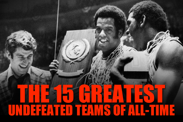 best undefeated teams of all-time