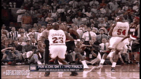 The Shrug - Michael Jordan's NBA Finals 3-point barrage #mjmondays
