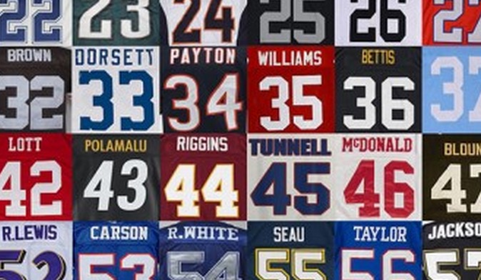 good football jersey numbers