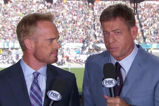 Troy Aikman digusted by Cowboys-Eagles game